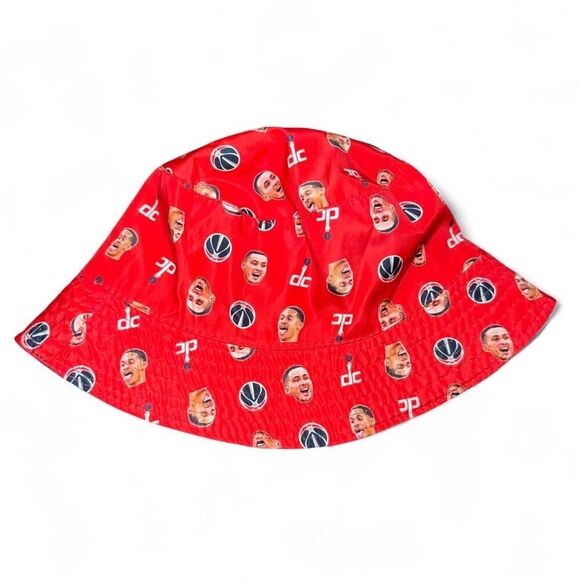Washington Wizards Reversible Bucket Hat Player Face & Logo Print NBA Basketball - Picture 4 of 4